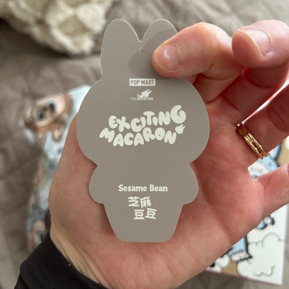 Sesame Bean Labubu Exciting Macaron Vinyl Face Toy 
Authentic - Picture 6 of 15
